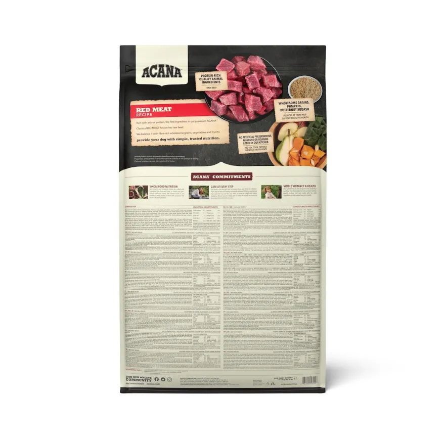 Acana Dog Classics Red Meat Recipe | 2 kg