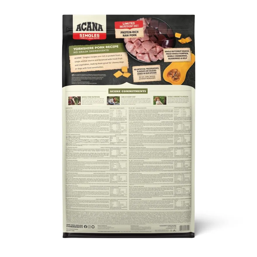 Acana Dog Yorkshire Pork Recipe | 2 kg