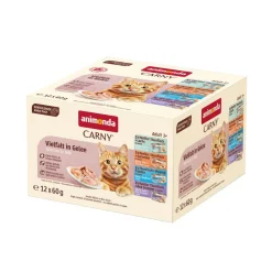 animonda Carny - Dose - Fine Filets in Gelee - Vielfalt in Gelee | 12 x 60 g