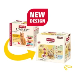 animonda Carny - Pouch - Adult - Mixpack Geflügel-Mix | 8 x 85 g