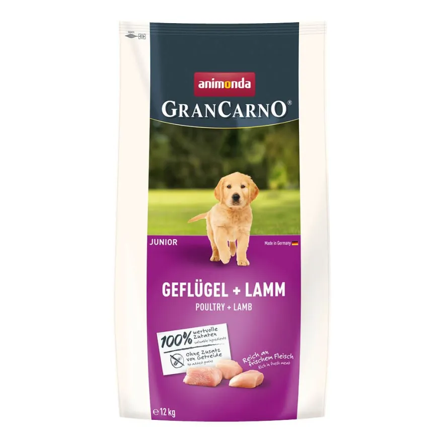 animonda GranCarno Trockenfutter Junior Geflügel+Lamm | 1 kg