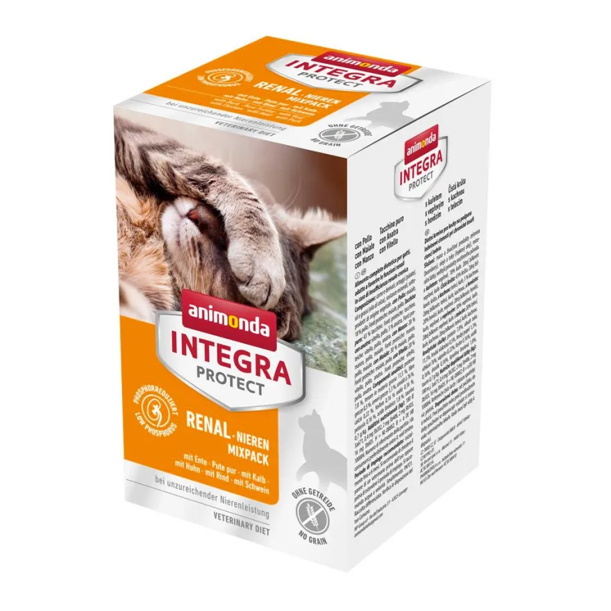 animonda INTEGRA PROTECT - Schale - Renal - Mix-Pack | 6 x 100 g
