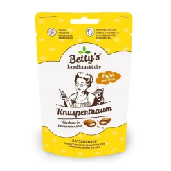 Betty's Landhausküche - Katze - Snack - Knuspertraum mit Huhn & Käse | 50 g