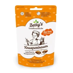 Betty's Landhausküche - Katze - Snack - Knuspertraum mit Ente & Katzenminze | 50 g