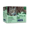 Bozita Cat Pouch Multipack Häppchen in Gelee Fleisch- & Fisch-Menü | 12 x 85 g