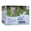 Bozita Cat Pouch Multipack Kitten Häppchen in Soße Fisch- & Fleischmenü | 12 x 85 g
