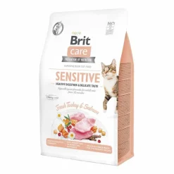 Brit Care - Cat - Getreidefrei - Sensitiv - Gesunde Verdauung & delikater Geschmack | 400 g