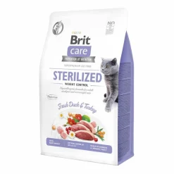 Brit Care - Cat - Getreidefrei - Sterilisiert - Gewichtskontrolle | 400 g