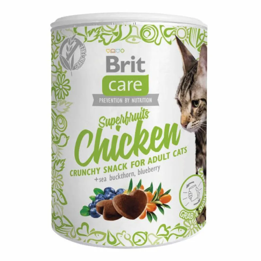 Brit Care - Cat - Snack - Superfruits Huhn | 100 g