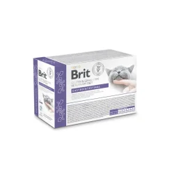 Brit Cat Grainfree Veterinary Diets Pouch Filets in Sauce Gastrointestinal | 12 x 85 g