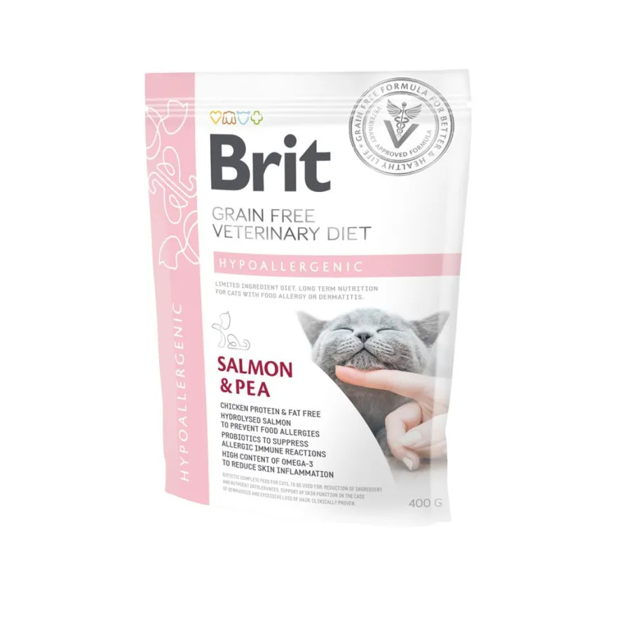 Brit Cat Grainfree Veterinary Diets Hypoallergen | 400 g