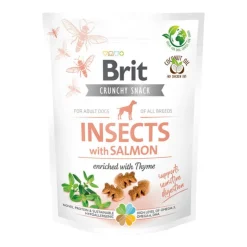 Brit Crunchy Cracker - Insekt mit Lachs, angereichert mit Thymian | 200 g