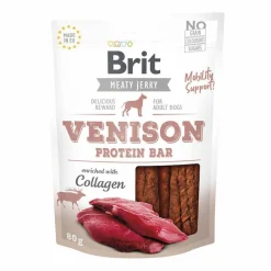 Brit - Dog - Meaty Jerky - Hirsch-Riegel | 80 g