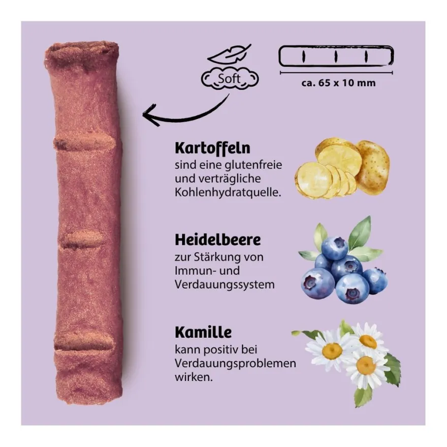 BugBell Knabbersticks BellyVital | 12 x 60 g