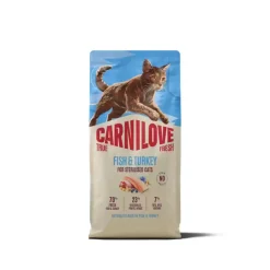 Carnilove Cat True Fresh - Adult Sterilised - Fisch & Truthahn | 6 kg