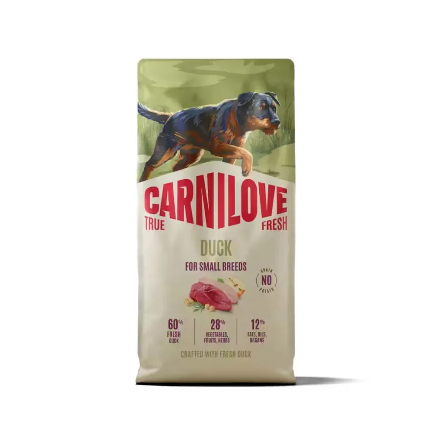 Carnilove Dog True Fresh - Adult kleine Rassen - Ente | 1,5 kg
