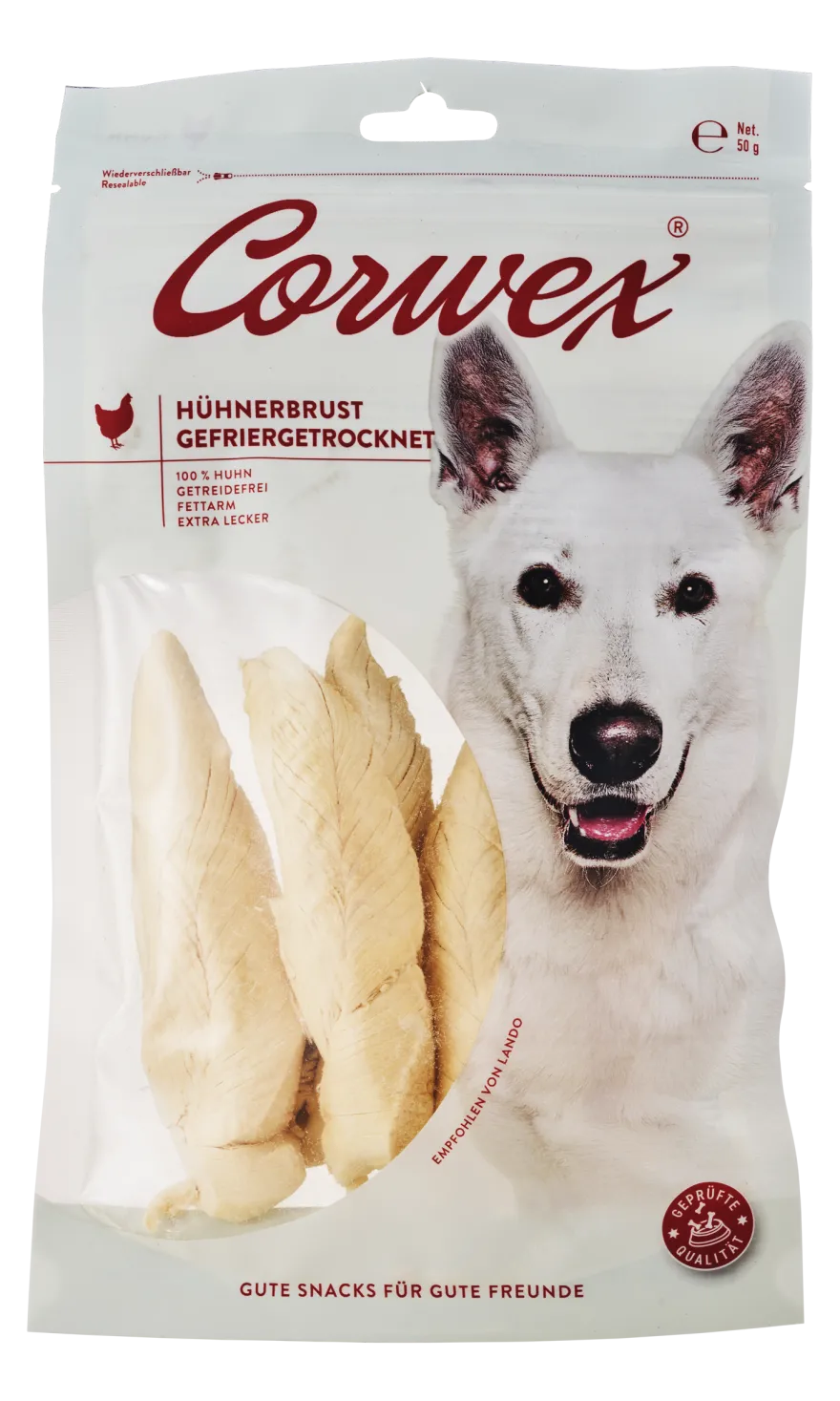 Corwex Hühnerbrust Gefriergetrocknet | 50 g