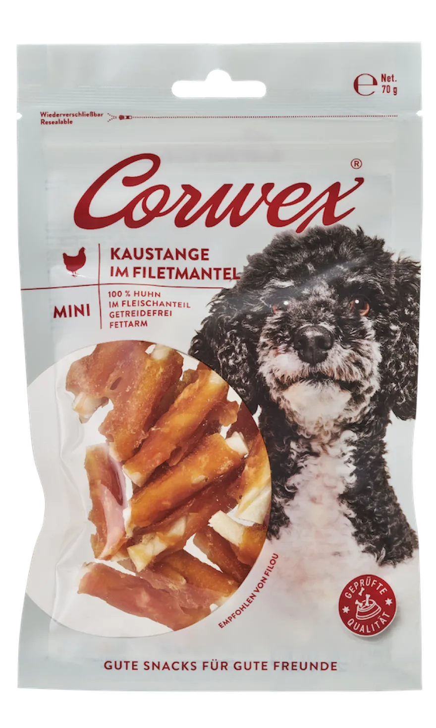 Corwex Kaustange im Filetmantel mini | 70 g