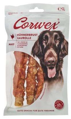Corwex Maxi-Kaurolle mit Huhn 3er-Pack | 150 g
