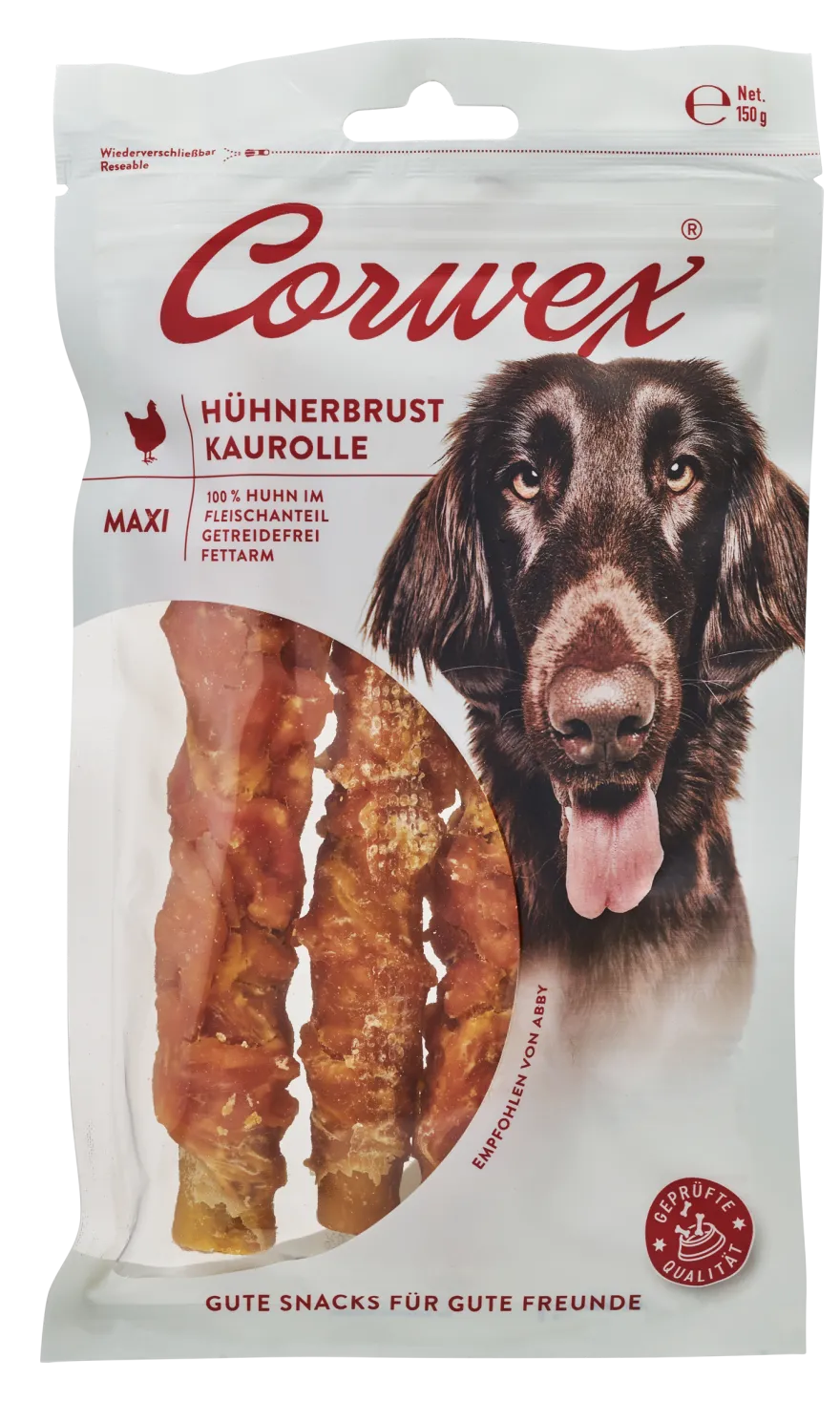 Corwex Maxi-Kaurolle mit Huhn 3er-Pack | 150 g