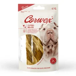 Corwex Puffed Braids - Huhn & Ente | 50 g