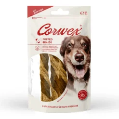 Corwex Puffed Braids - Lachs & Ente | 50 g