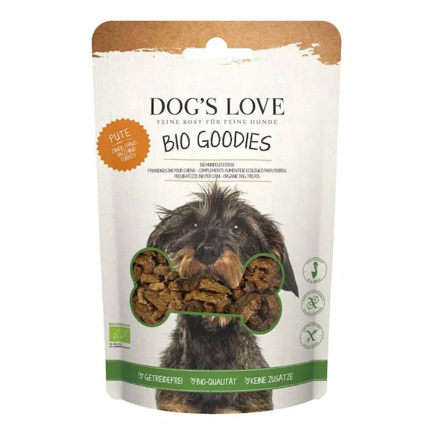 DOG'S LOVE GOODIES BIO Pute | 150 g