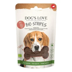 DOG'S LOVE SOFT Stripes BIO Rind | 150 g