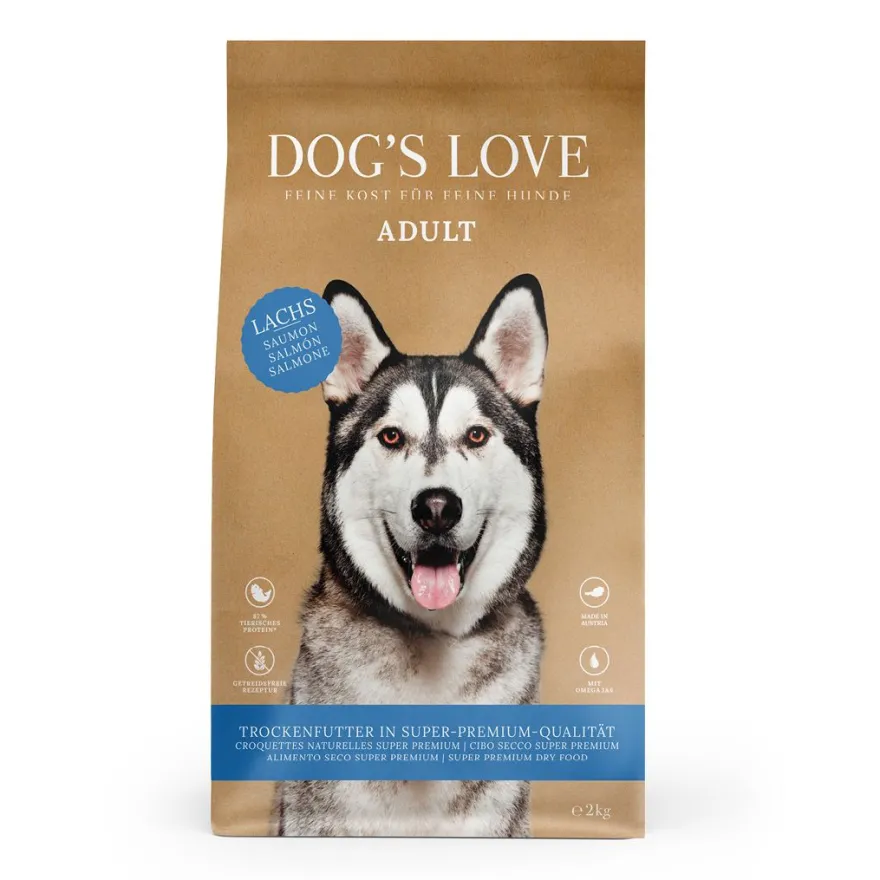 DOG'S LOVE TROCKEN Lachs | 2 kg