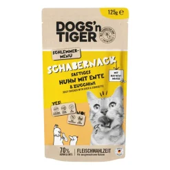 Dogs'n Tiger - Katzennassfutter - Schlemmermenü Pouches