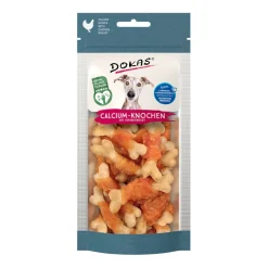 Dokas Calcium-Knochen mit Hühnerbrust - Tierwohl Haltung | 75 g