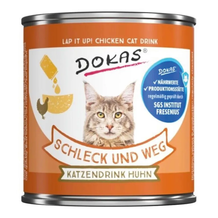 Dokas Cat Schleck und weg Katzendrink Huhn | 100 g