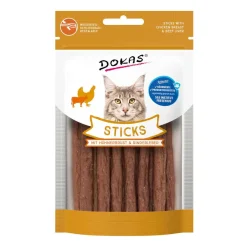 Dokas Cat Sticks mit Hühnerbrust & Rinderleber | 30 g