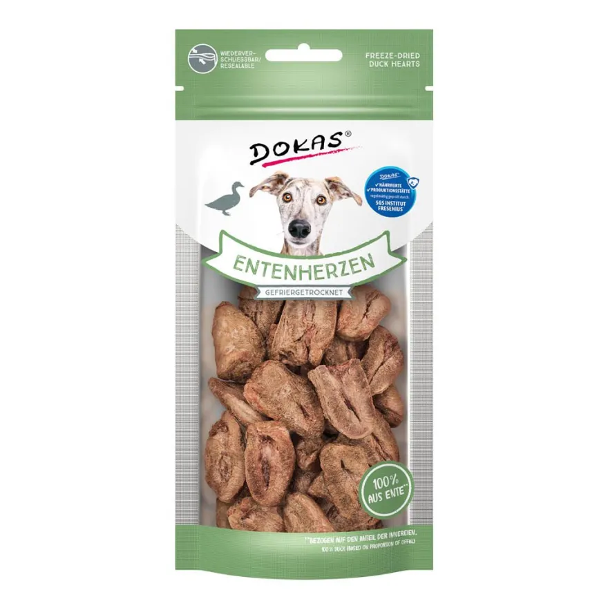 Dokas Entenherzen, gefriergetrocknet | 22 g