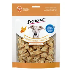 Dokas Hühnerbrust-Würfel mit Süsskartoffel, Leinsamen & Kokosöl | 150 g