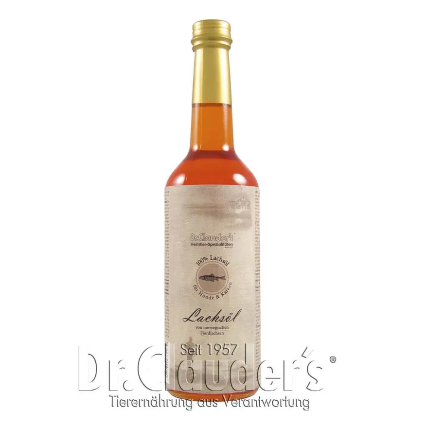 Dr. Clauder's BARF Lachsöl traditionell | 6 x 250 ml