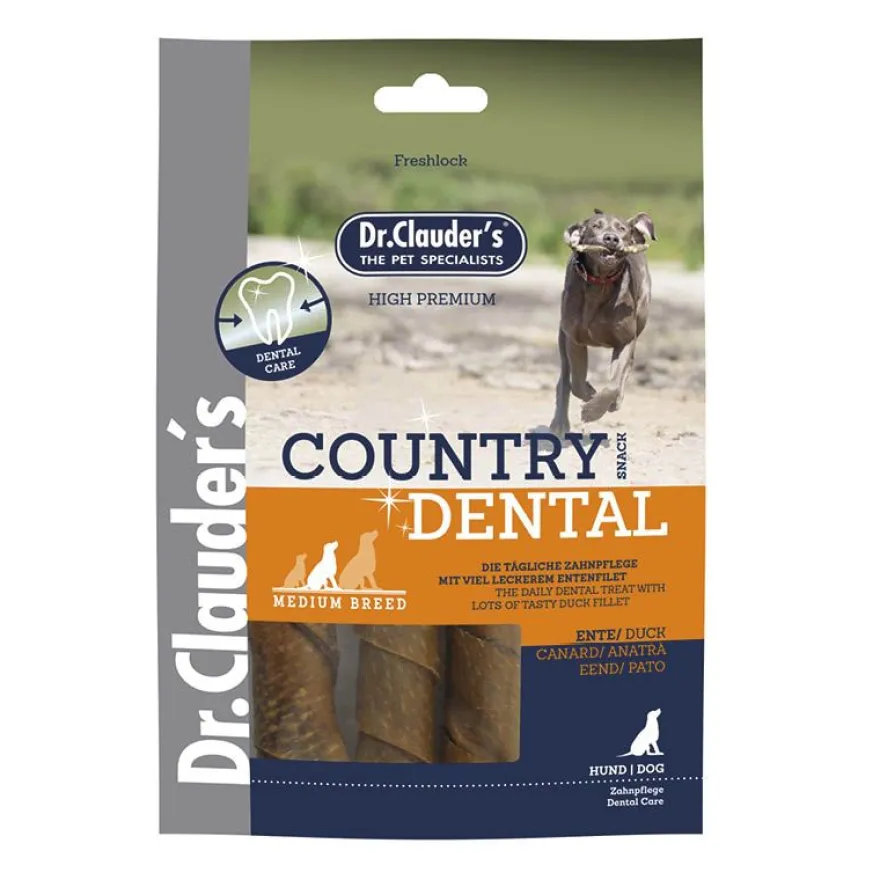 Dr. Clauder's Country Dental Snack Ente - Medium Breed | 120 g