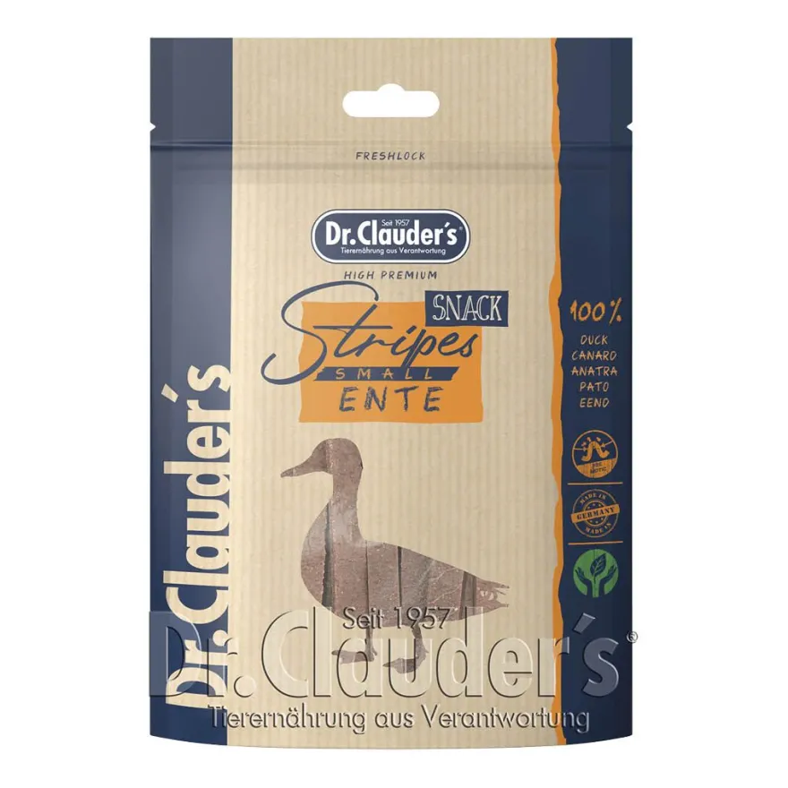 Dr. Clauder's Entenfleisch Stripes Large | 80 g