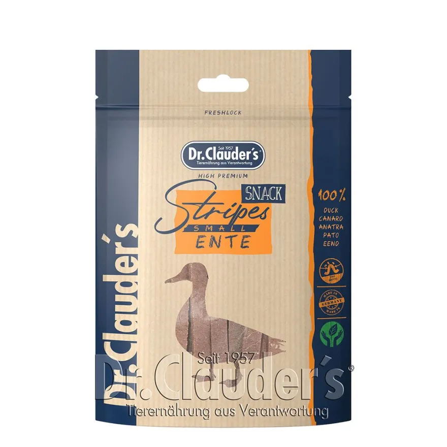 Dr. Clauder's Entenfleisch Stripes Small | 80 g