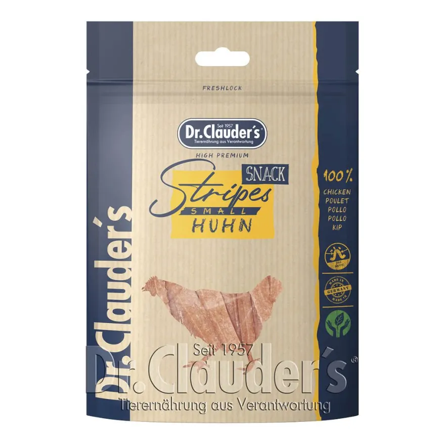 Dr. Clauder's Hühnerfleisch Stripes Small | 80 g