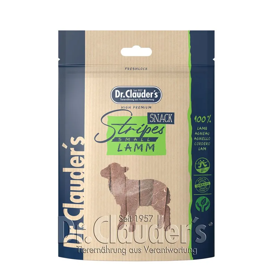 Dr. Clauder's Lammfleischstripes Small | 80 g