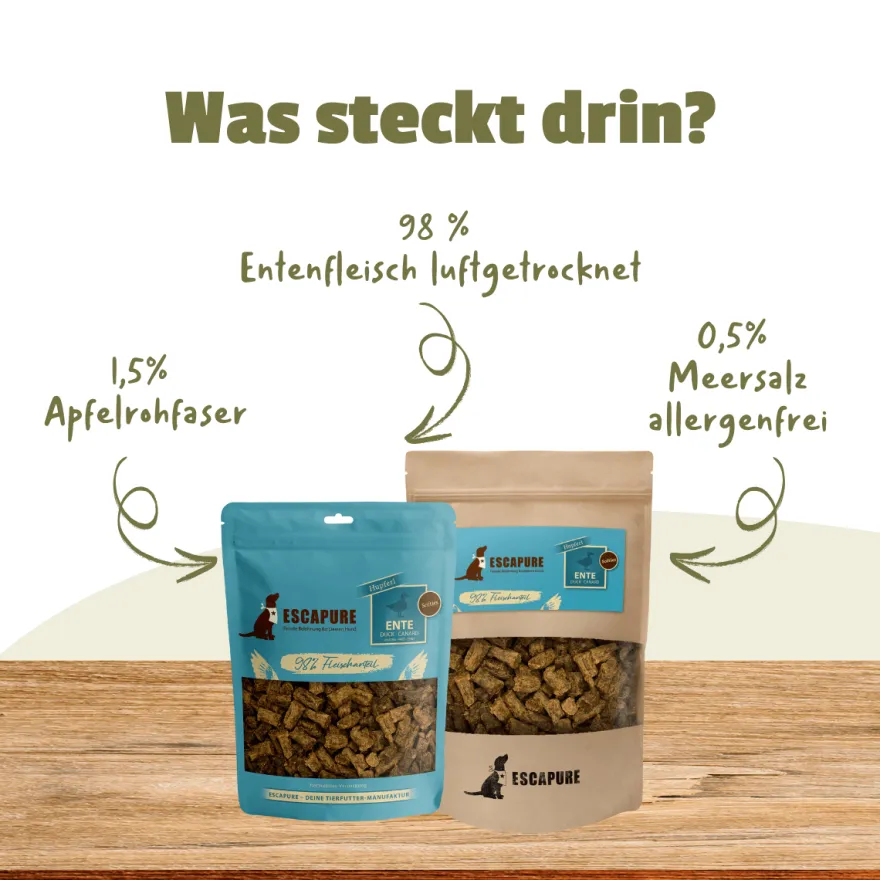 Escapure Hupferl Softies Ente | 150 g