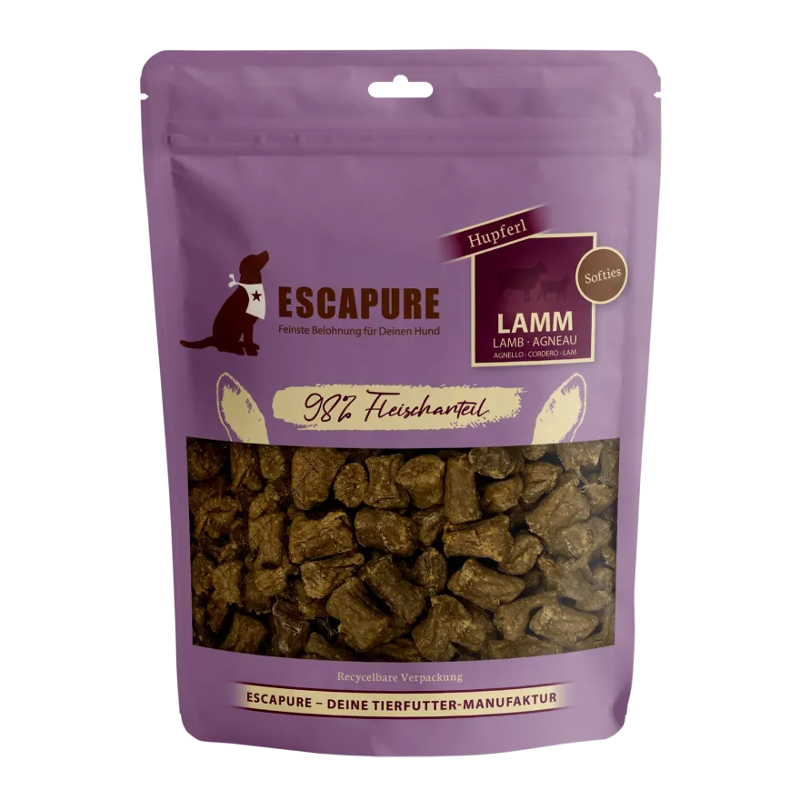 Escapure Hupferl Softies Lamm | 150 g