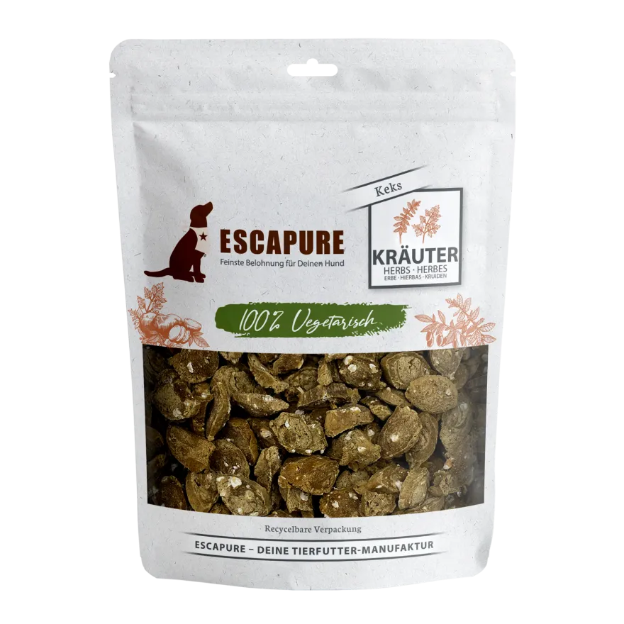 Escapure Hupferl vegetarisch Kräuter-Keks | 150 g