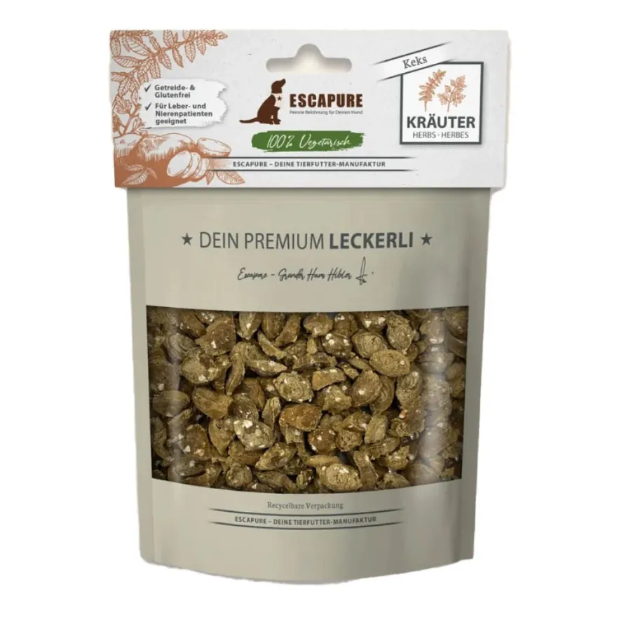 Escapure Hupferl vegetarisch Kräuter-Keks | 150 g