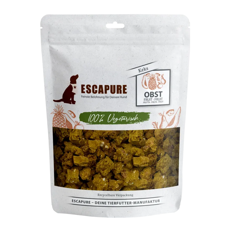 Escapure Hupferl vegetarisch Obstblume | 150 g
