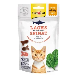 GimCat Crunchy Snacks Lachs & Spinat | 50 g