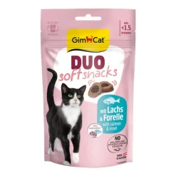 GimCat Duo Soft Snacks mit Lachs & Forelle | 50 g
