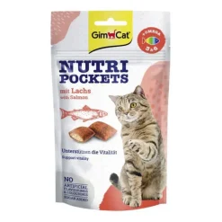 GimCat Nutri Pockets Lachs & Omega 3+6 | 60 g