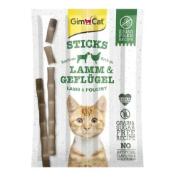 GimCat Sticks Lamm & Geflügel | 4 x 20 g